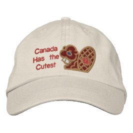 Cutest Beaver Broderad Keps