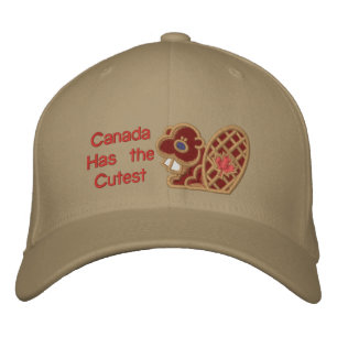Cutest Beaver Broderad Keps