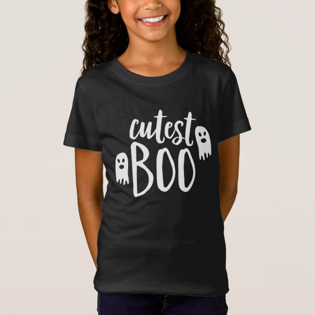 Cutest Boo | Halloween T Shirt (Framsida)
