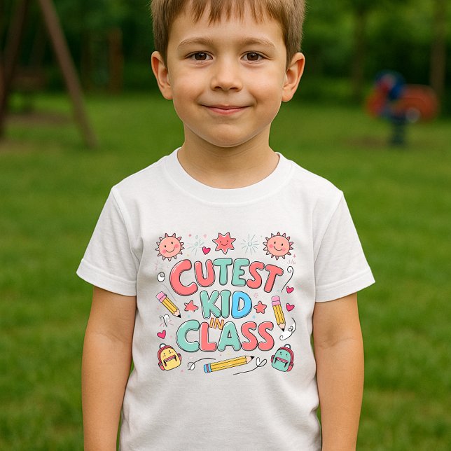 Cutest Boy i klass T-Shirt (Skapare uppladdad)