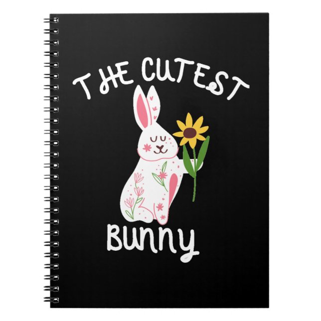 Cutest Bunny Anteckningsbok (Framsidan)