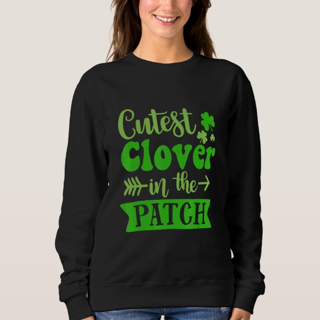 Cutest C in the Patch St Patrick S Day Kids Irish T Shirt (Framsida)