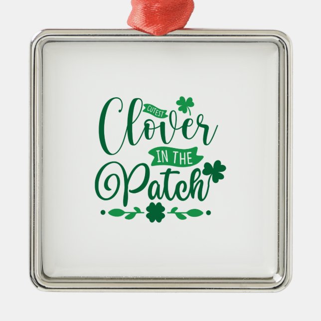 Cutest Clove in the Patch Julgransprydnad Metall (Framsidan)