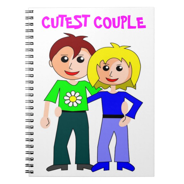 CUTEST COUPLE ANTECKNINGSBOK (Framsidan)
