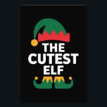 Cutest Elf Matching Family Jul Fototryck<br><div class="desc">Cutest Elf Matching Family Jul</div>
