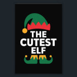 Cutest Elf Matching Family Jul Fototryck<br><div class="desc">Cutest Elf Matching Family Jul</div>