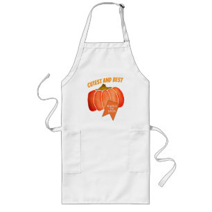 Cutest Fall Pumpkin Långt Förkläde