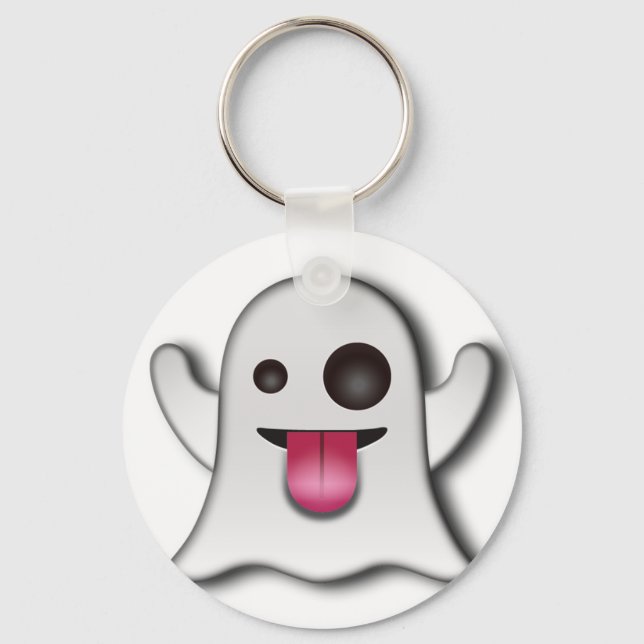 Cutest Ghost bredvid Casper! Nyckelring (Framsida)