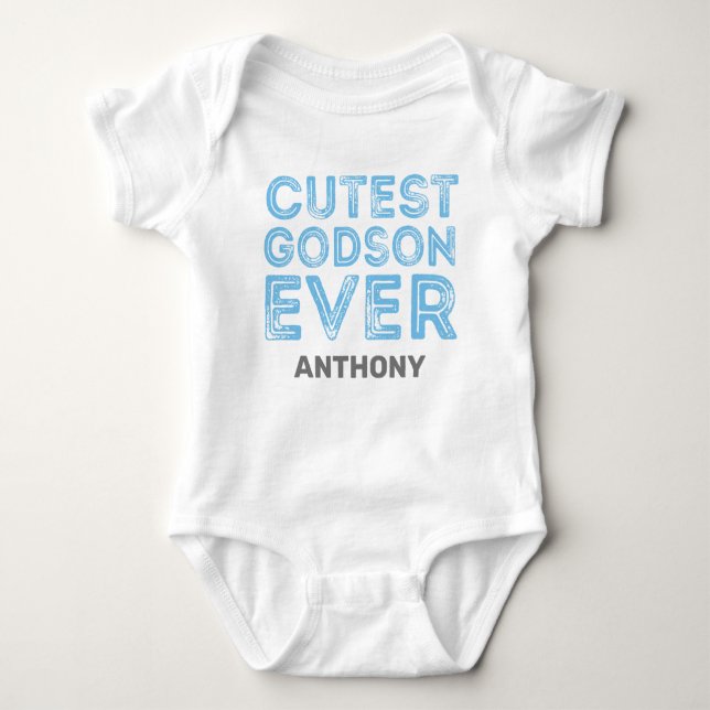 Cutest Godson nånsin T Shirt (Framsida)