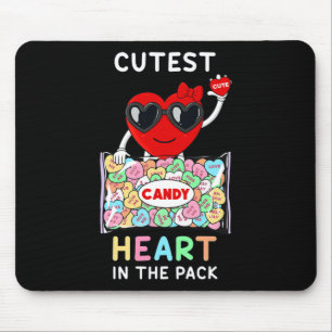 Cutest Heart in Pack Roligt Valentines day Toddle Musmatta