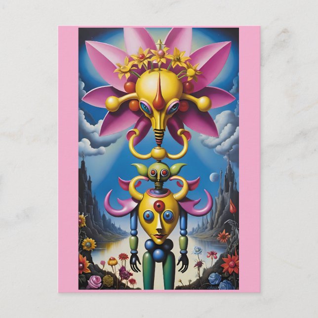 Cutest Infernal Damnation You Ever Saw Vykort (Framsida)