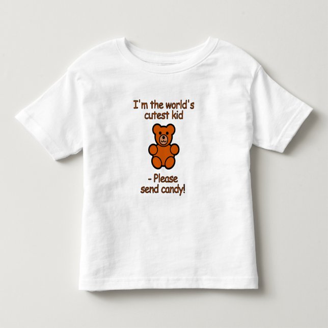Cutest Kid-skjorta Tee Shirt (Framsida)