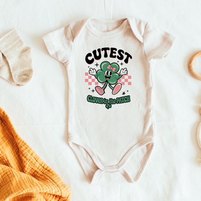 Cutest Klöver | 1:a St. Patrick-dagen T Shirt (Skapare uppladdad)