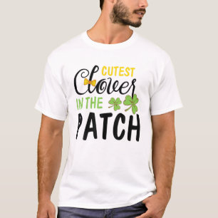 Cutest Klöver i Pachs Funny St Patricks Graph T Shirt