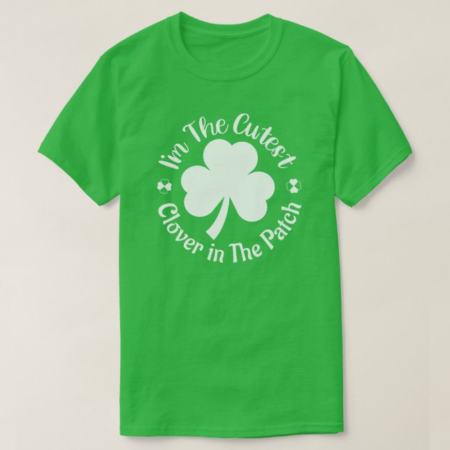 Cutest Klöver - St. Patrick's Day Gift T Shirt (Design framsida)