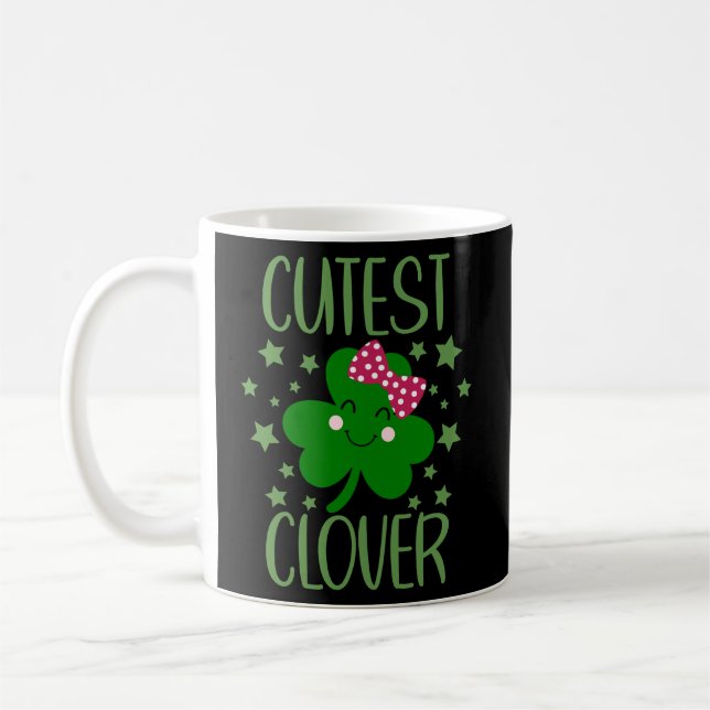 Cutest Klöver - St. Patrick's Day Kaffemugg (Vänster)