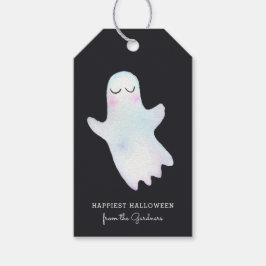 Cutest Little Ghost Halloween Presentetikett