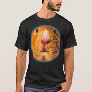 Cutest Little Guinea Gris Ansikte T Shirt