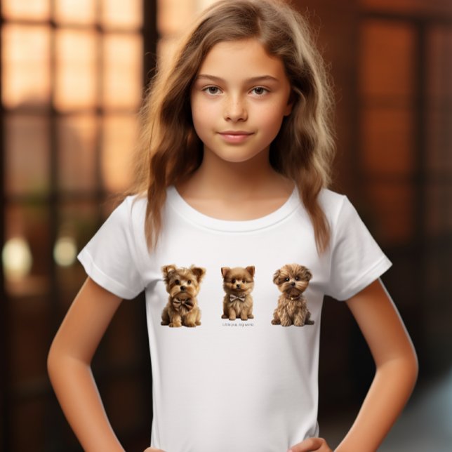 "Cutest Little Hundar 🐶" T Shirt (Skapare uppladdad)