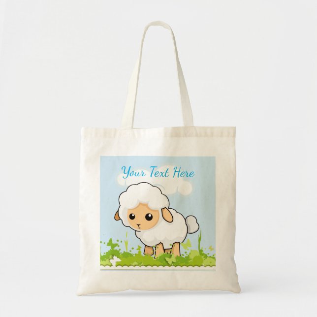 Cutest Little Lamb Tygkasse (Framsidan)
