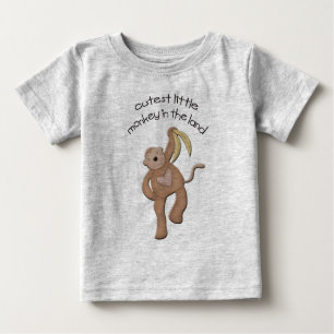 Cutest Little Monkey in Land T Shirt