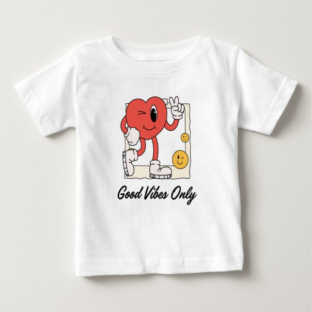"Cutest Little Star – Adorable Baby T-Shirt" T Shirt (Framsida)