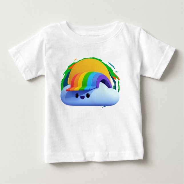 Cutest Little Sunshine 👶 ☀️ T Shirt (Framsida)