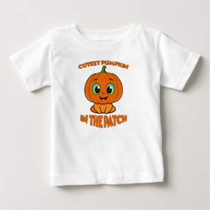 CUTEST PUMPKIN I PATCH T SHIRT