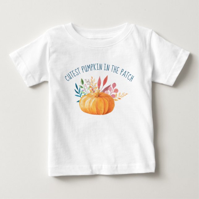 Cutest Pumpkin in Patch T Shirt (Framsida)