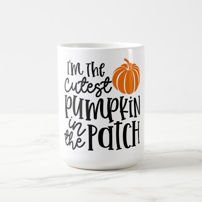 Cutest Pumpkin Patch Kaffemugg (Center)