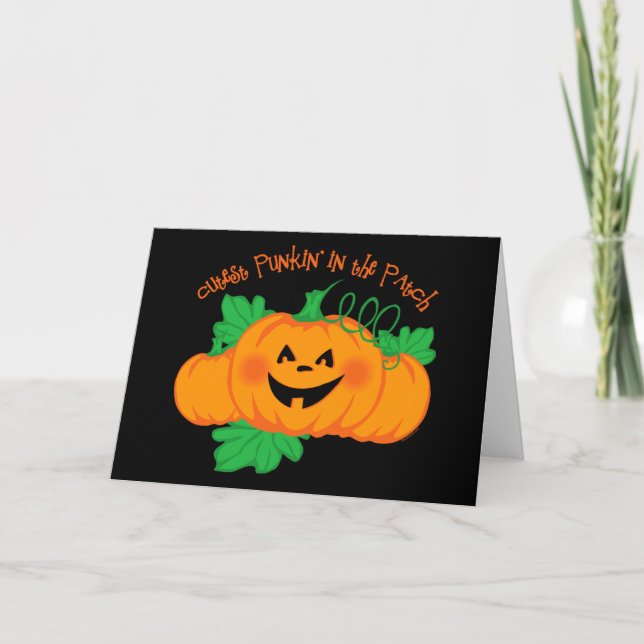 Cutest Punkin's Patch Kort (Framsida)