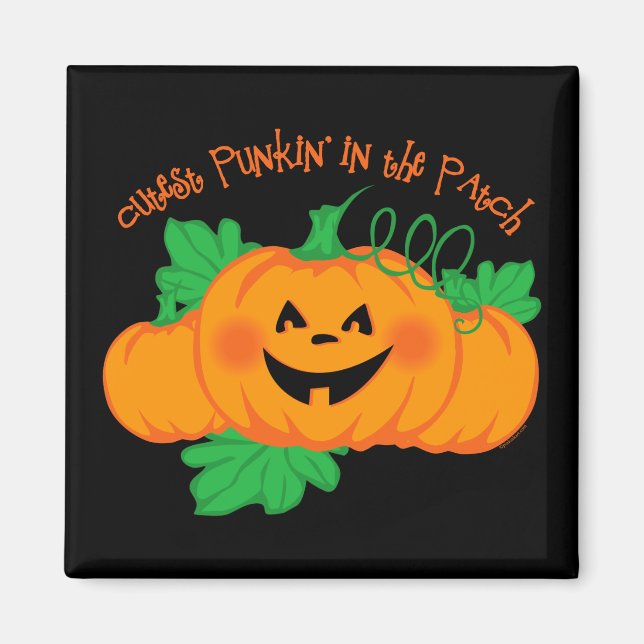 Cutest Punkin's Patch Magnet (Framsidan)