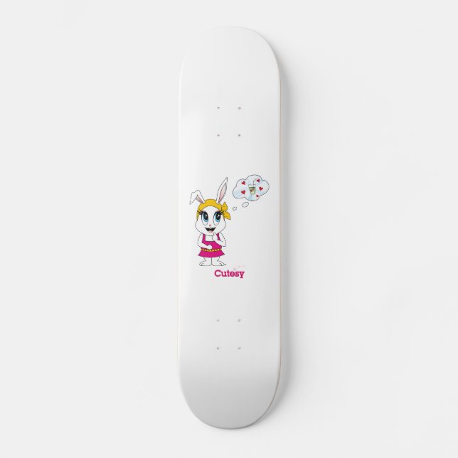 Cutesy Bunny™ Skateboard (Framsida)
