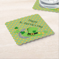 Cutesy Tur för Irish Papper Underlägg