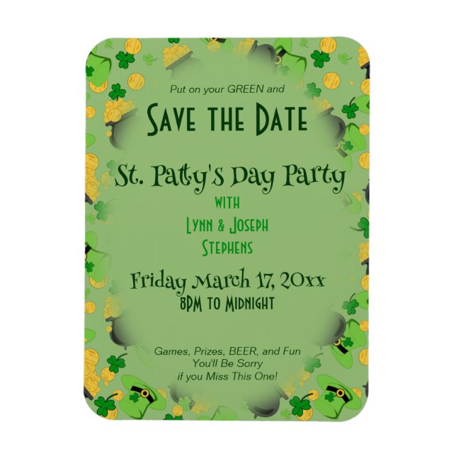 Cutesy Tur för Irland Magnet (Vertikal)