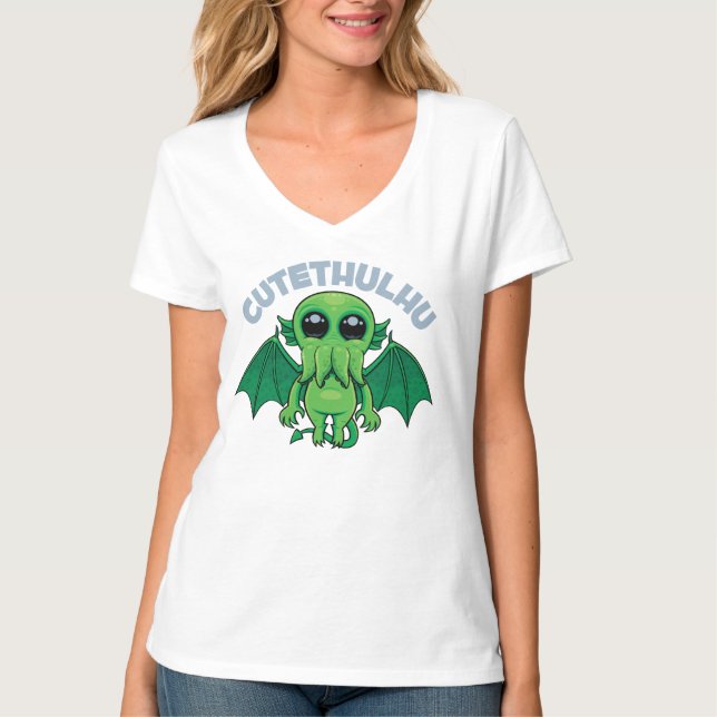 Cutethulhu T Shirt (Framsida)