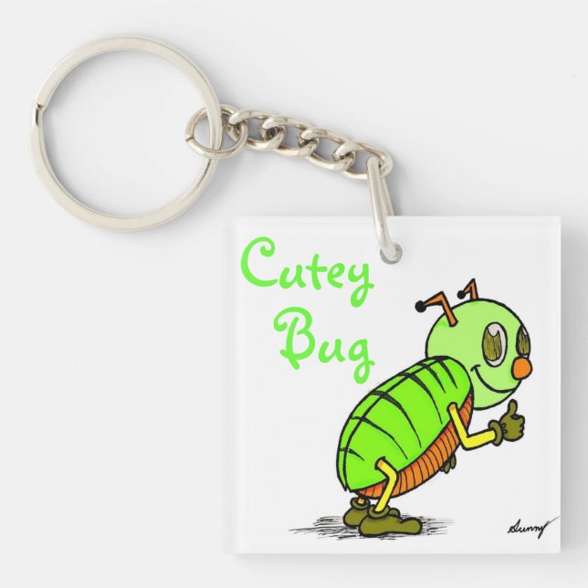Cutey Kryp Acrylic Keychain (Framsidan)