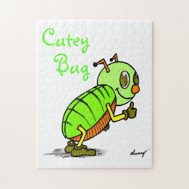 Cutey Kryp Puzzle Pussel (Vertikal)