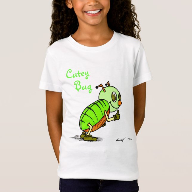 Cutey Kryp Shirts Tröja (Framsida)
