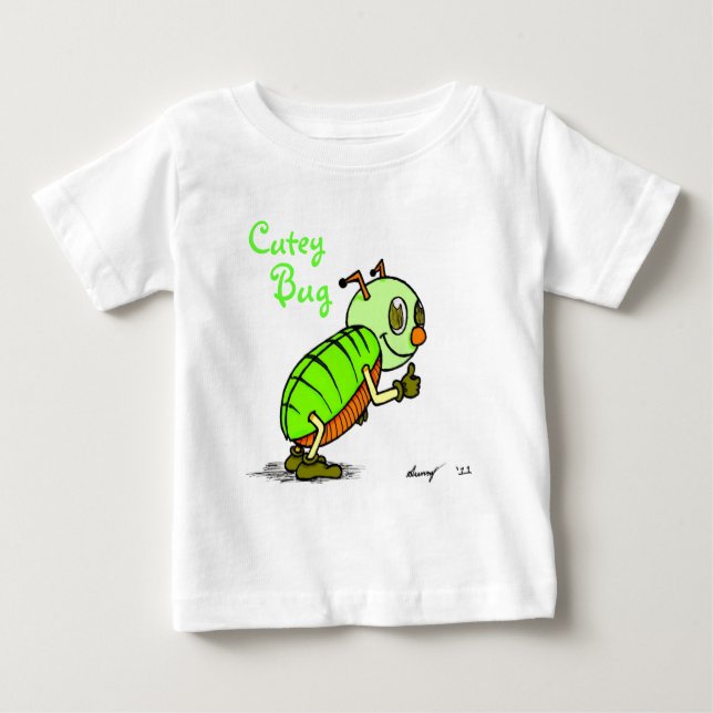 Cutey Kryp Shirts Tröja (Framsida)