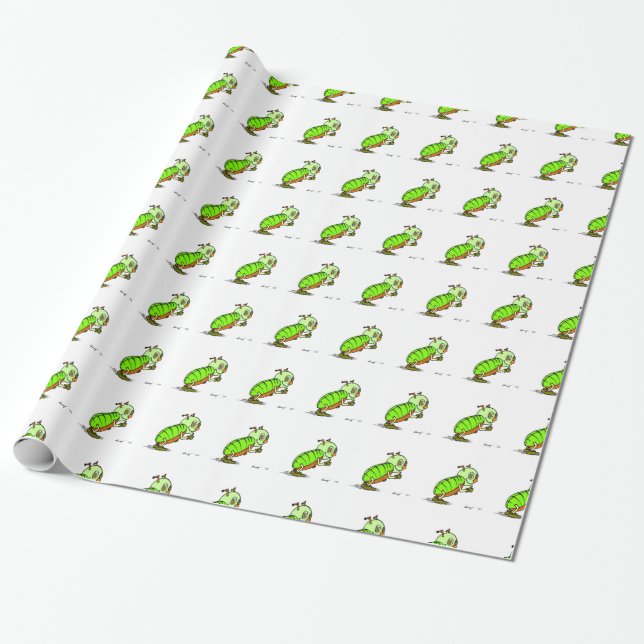 Cutey Kryp Wrapping Papper Presentpapper (Utrullad)