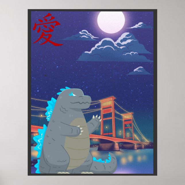Cutezilla Adsible Monster Poster (Framsidan)
