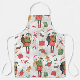 CUTFÄRDAR MED JULKLAPP OCH BLOMMOR