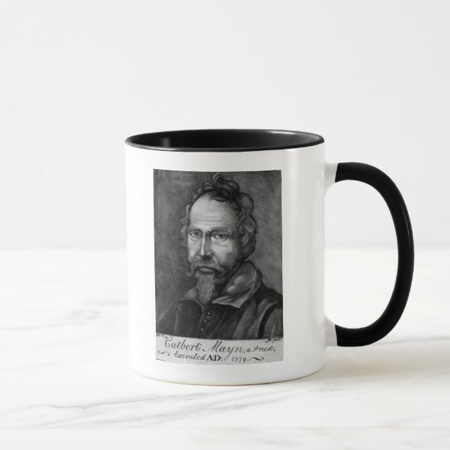 Cuthbert Mayne, 1579 Mugg (Höger)