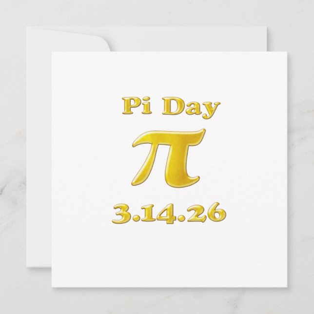 Cutie 3.14 Pi Day Spara Datumet (Framsida)