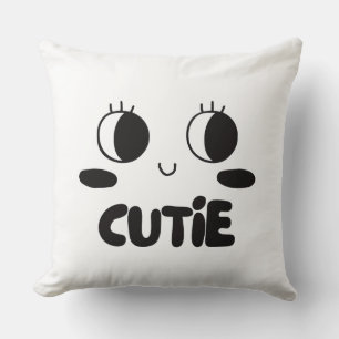 cutie ansikte kudde