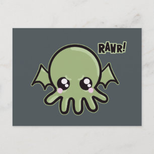 Cutie Baby Cthulhu Vykort