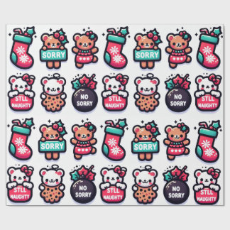 Cutie Bears and Bulbs Presentpapper