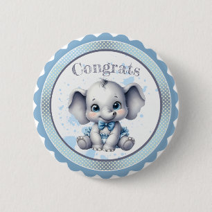 Cutie Blue Elephant - Little Peanut Knapp
