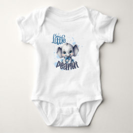 Cutie Blue Elephant - Little Peanut T Shirt